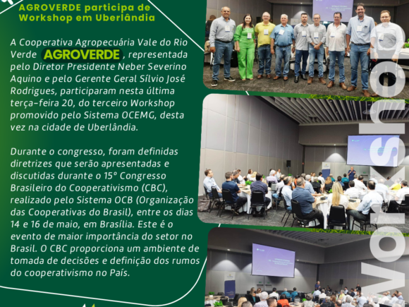 Agroverde participa de Workshop em Uberlândia
