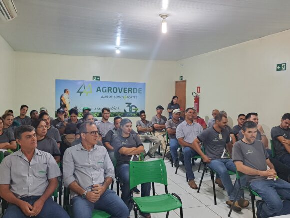AGROVERDE promoveu a última reunião do ano de 2024 para os colaboradores
