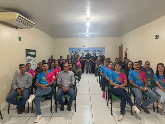 Setor de RH da AGROVERDE promove palestra sobre Segurança no Trânsito em Comemoração ao Maio Amarelo