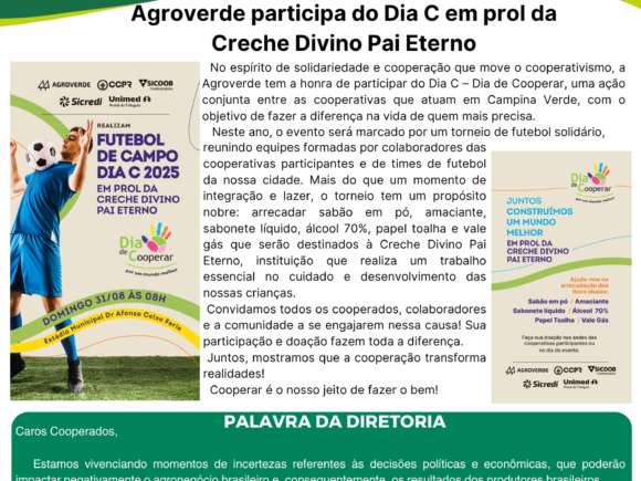 Informativo AGROVERDE em Ação – Edição Julho de 2025