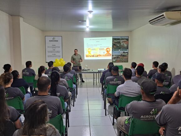 💛🧡 AGROVERDE promove reunião mensal com conscientização sobre Maio Amarelo e Maio Laranja