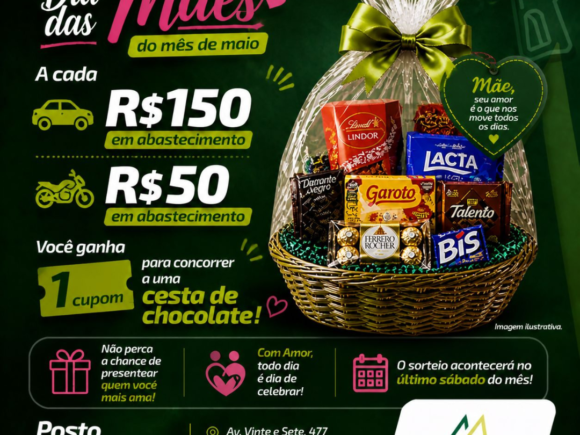 🌸💝 Promoção especial de Dia das Mães no Posto AGROVERDE! 💝🌸